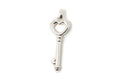 Vintage Designer JCM Key To My Heart Sterling Silver Necklace Pendant | Jewelry > Necklaces > Pendants | Wiccan Center