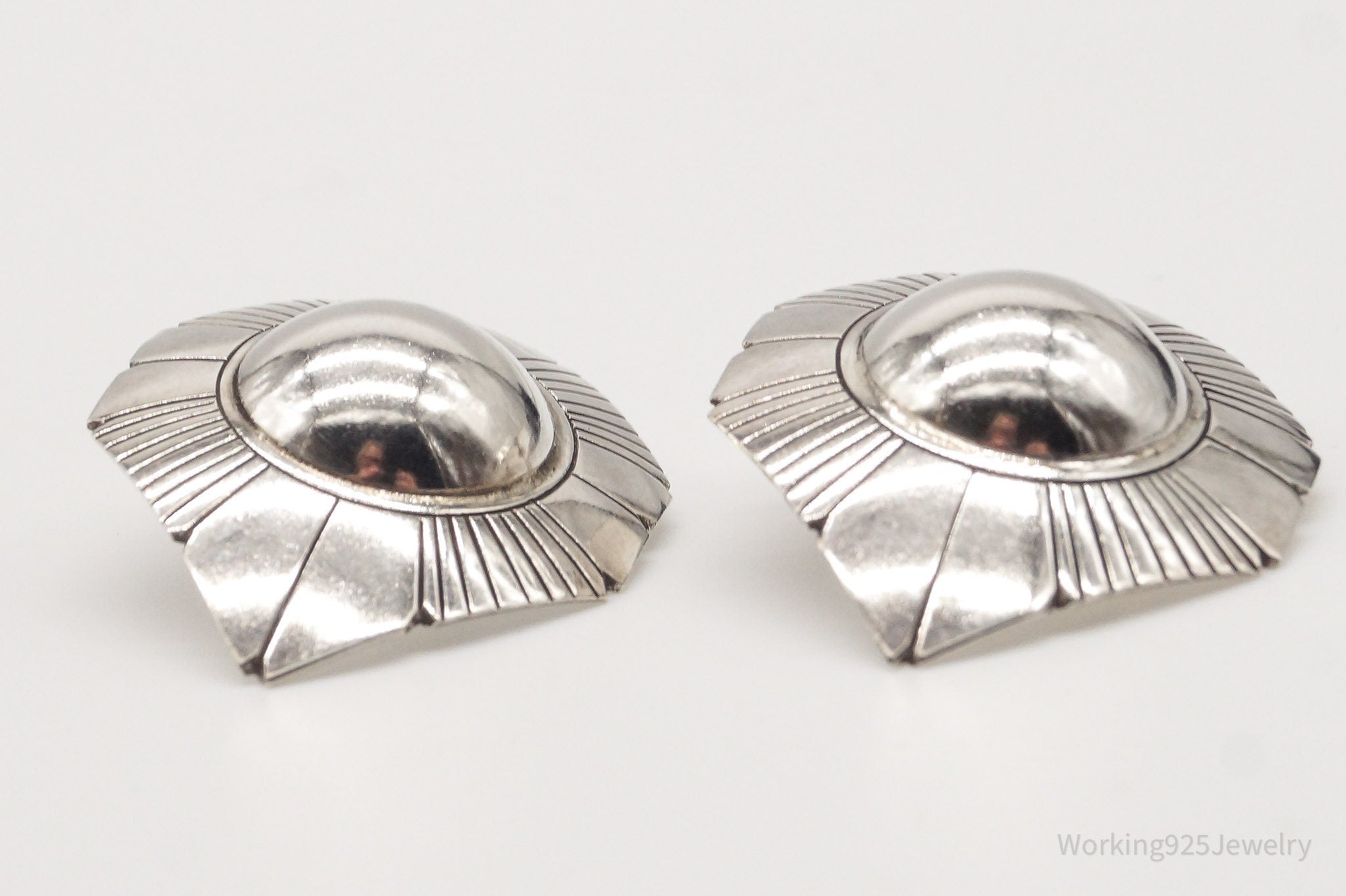 Vintage Native American Sterling Silver Earrings | Jewelry > Earrings | Wiccan Center