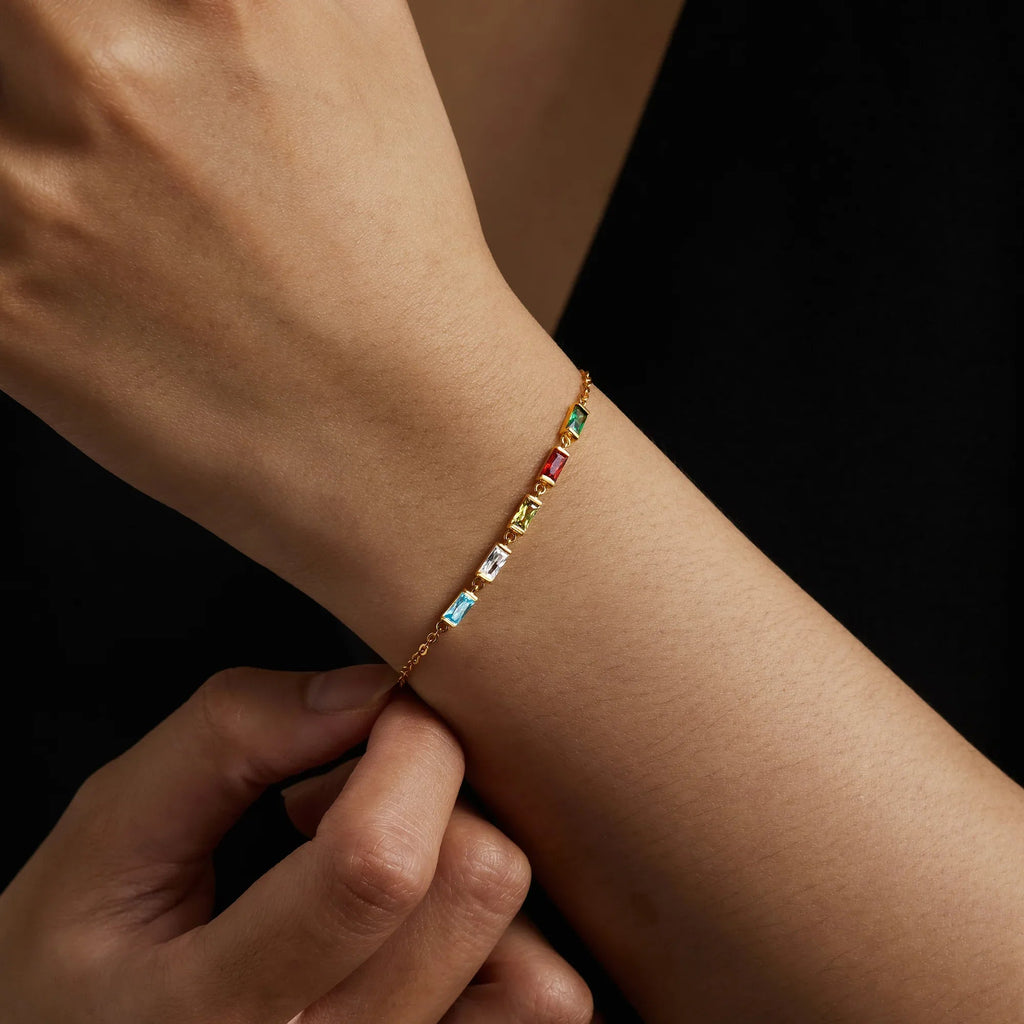Mom Bracelet With Birthstone | Bracelets | Wiccan Center