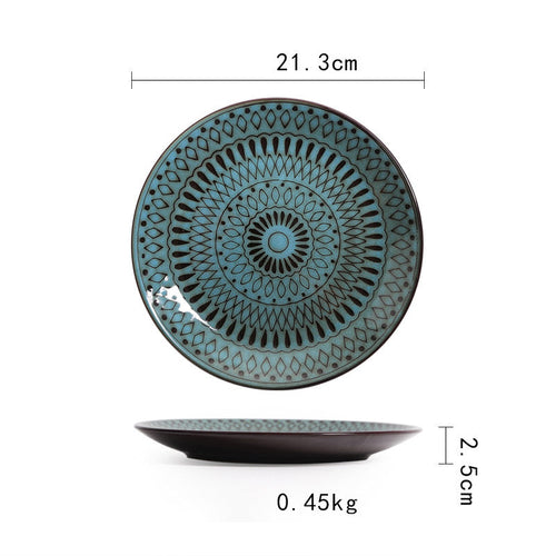 Vintage Japanese Style Ceramic Plates | Home & Garden | Wiccan Center