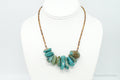 VTG Native American Turquoise Porcupine Quill Sterling Silver Thread Necklace | Jewelry > Necklaces > Pendants | Wiccan Center