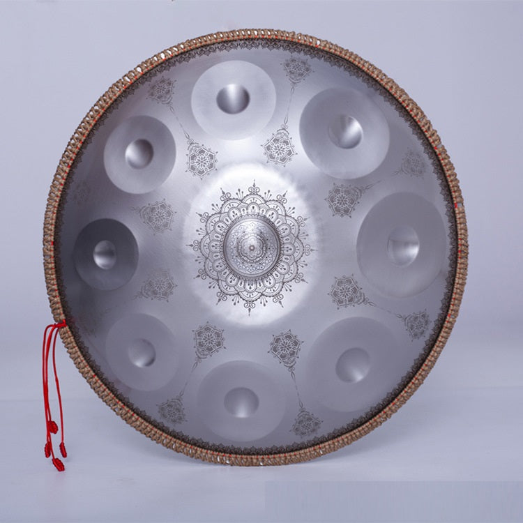 Mandala Engraved Hand Disc Drum