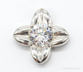 Large Cubic Zirconia Sterling Silver Pendant | Jewelry > Necklaces > Pendants | Wiccan Center
