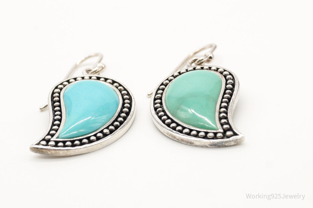 Designer SX Turquoise Sterling Silver Earrings | Jewelry > Earrings | Wiccan Center