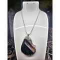 Brown agate Pendant Necklace