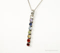 Vintage Multi Gemstone Sterling Silver Necklace | Jewelry > Necklaces > Pendants | Wiccan Center