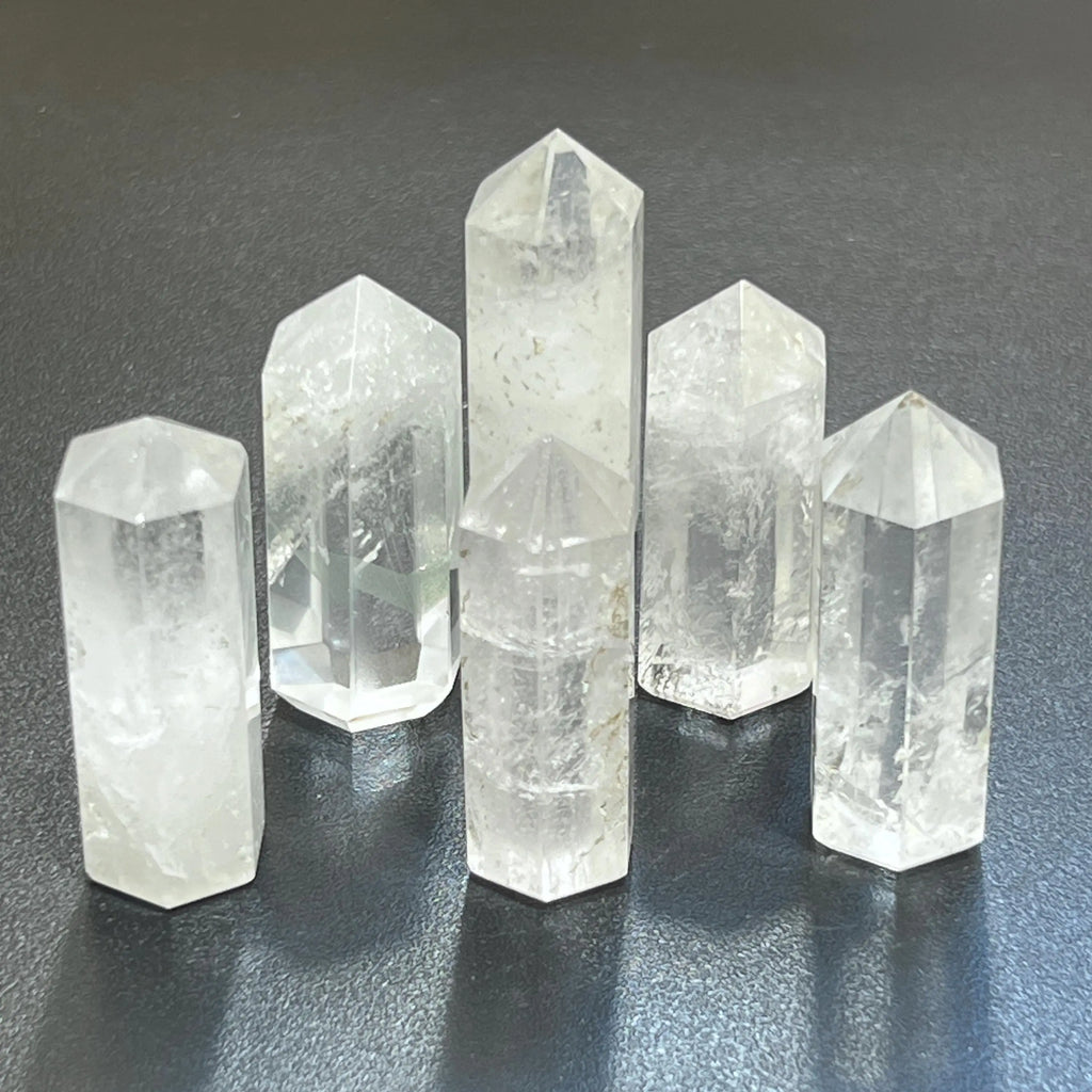 Clear Quartz Crystal Point Tower Obelisk Carving Wholesale | Home & Living > Home Decor > Home Accents > Rocks & Geodes | Wiccan Center