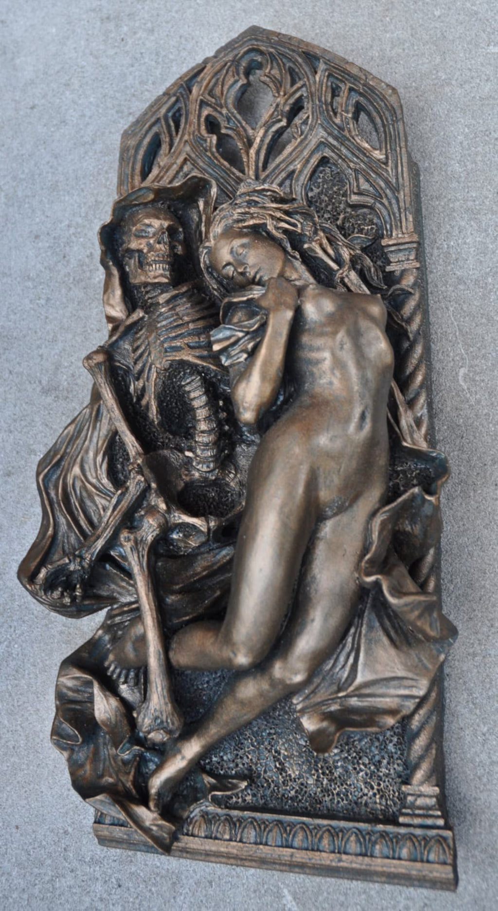 Death and the Maiden Wall Plaque