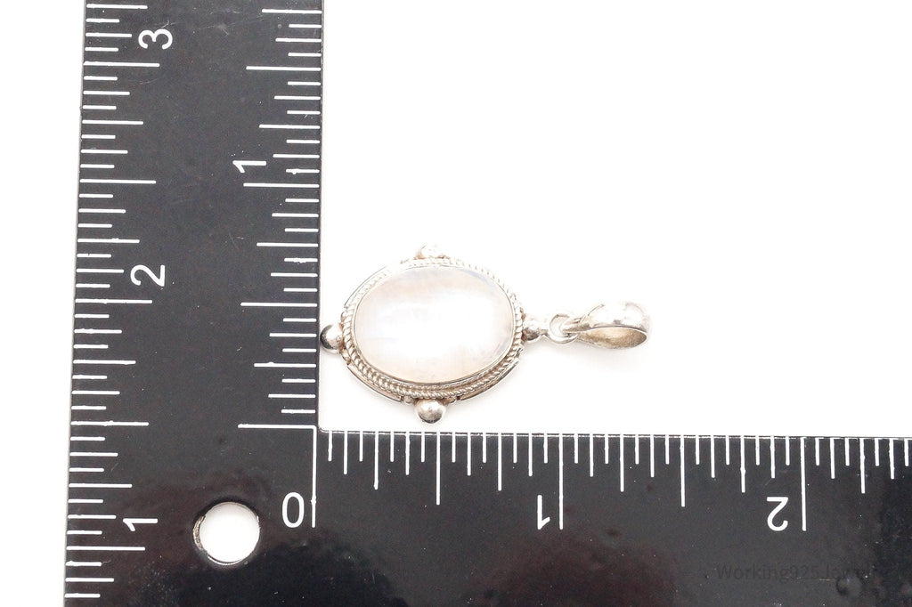 Vintage Moonstone Sterling Silver Southwestern Pendant | Jewelry > Necklaces > Pendants | Wiccan Center