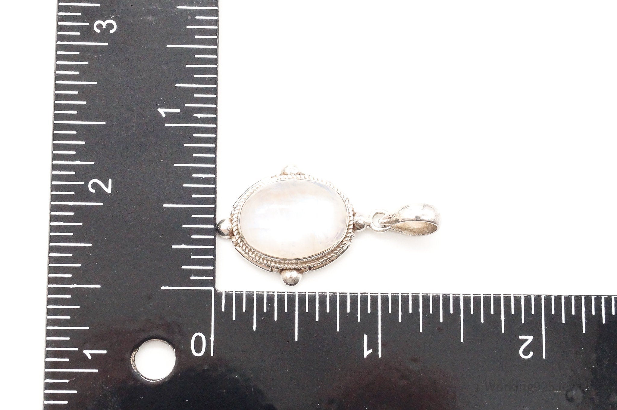 Vintage Moonstone Sterling Silver Southwestern Pendant | Jewelry > Necklaces > Pendants | Wiccan Center