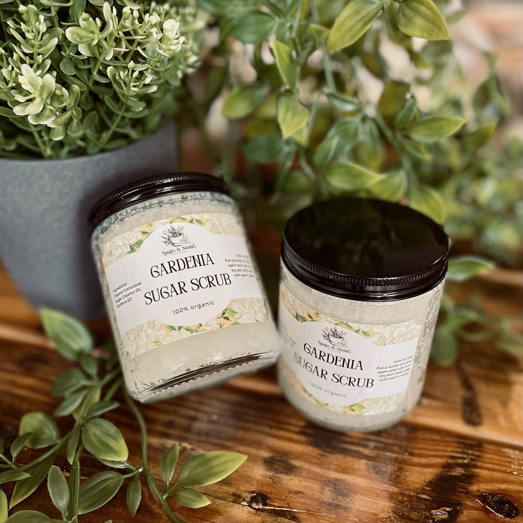 Gardenia Sugar Scrub | Personal Care & Wellness | Wiccan Center