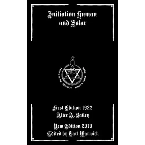 Initiation Human and Solar - Paperback