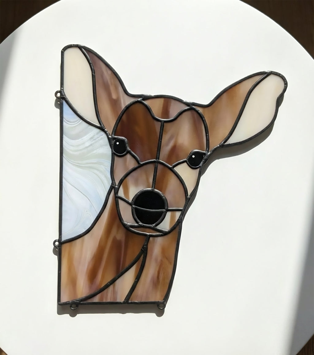 Deer Buddy Stained Glass Pattern | Crafting Patterns & Molds | Wiccan Center