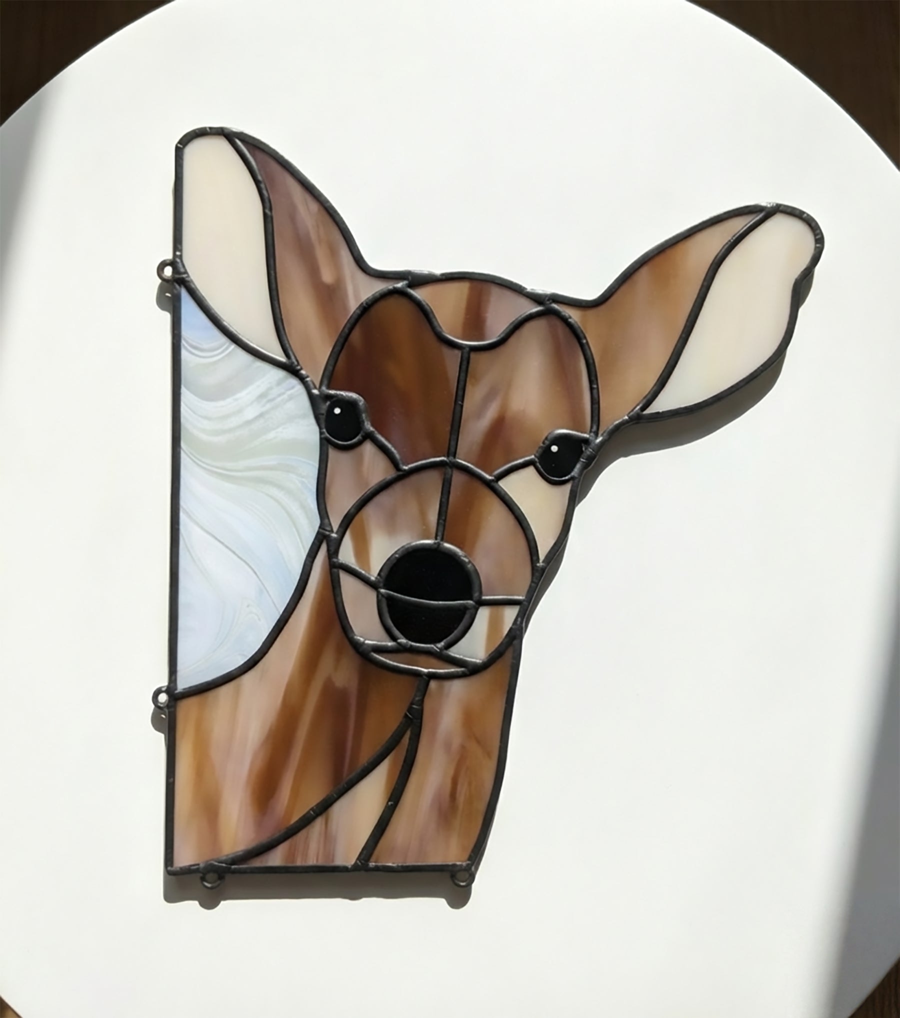 Deer Buddy Stained Glass Pattern | Crafting Patterns & Molds | Wiccan Center