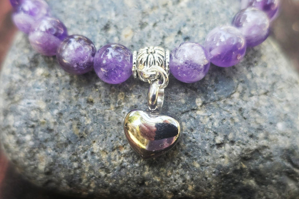 Dogtooth Amethyst Urn Bracelet