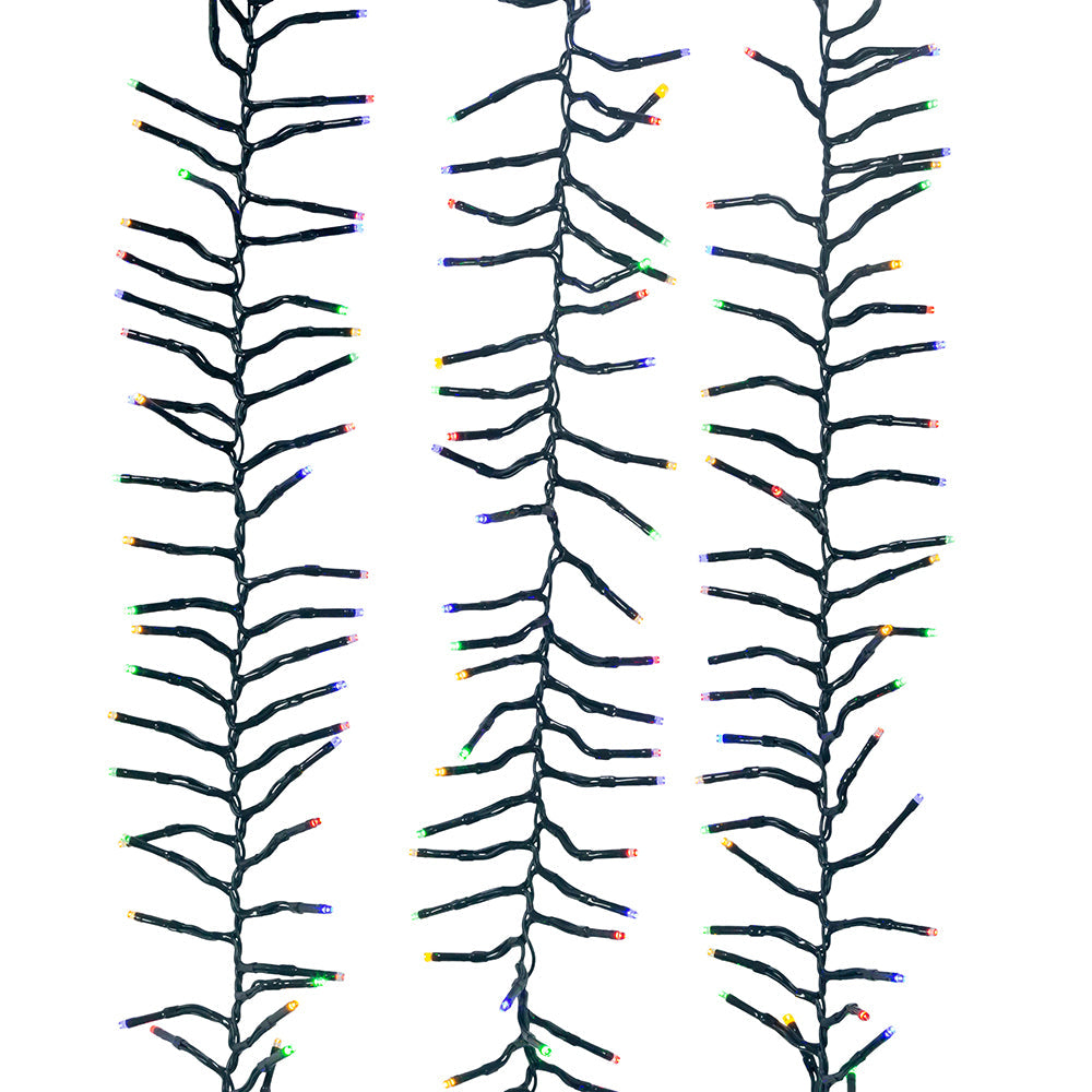480-Light Fairy Multicolor LED Cluster Garland | Christmas >> Lighting | Wiccan Center