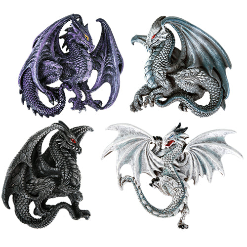 Dragon Magnets Set 3 | Dragon Boxes Coasters Incense Burners Other Housewares | Wiccan Center