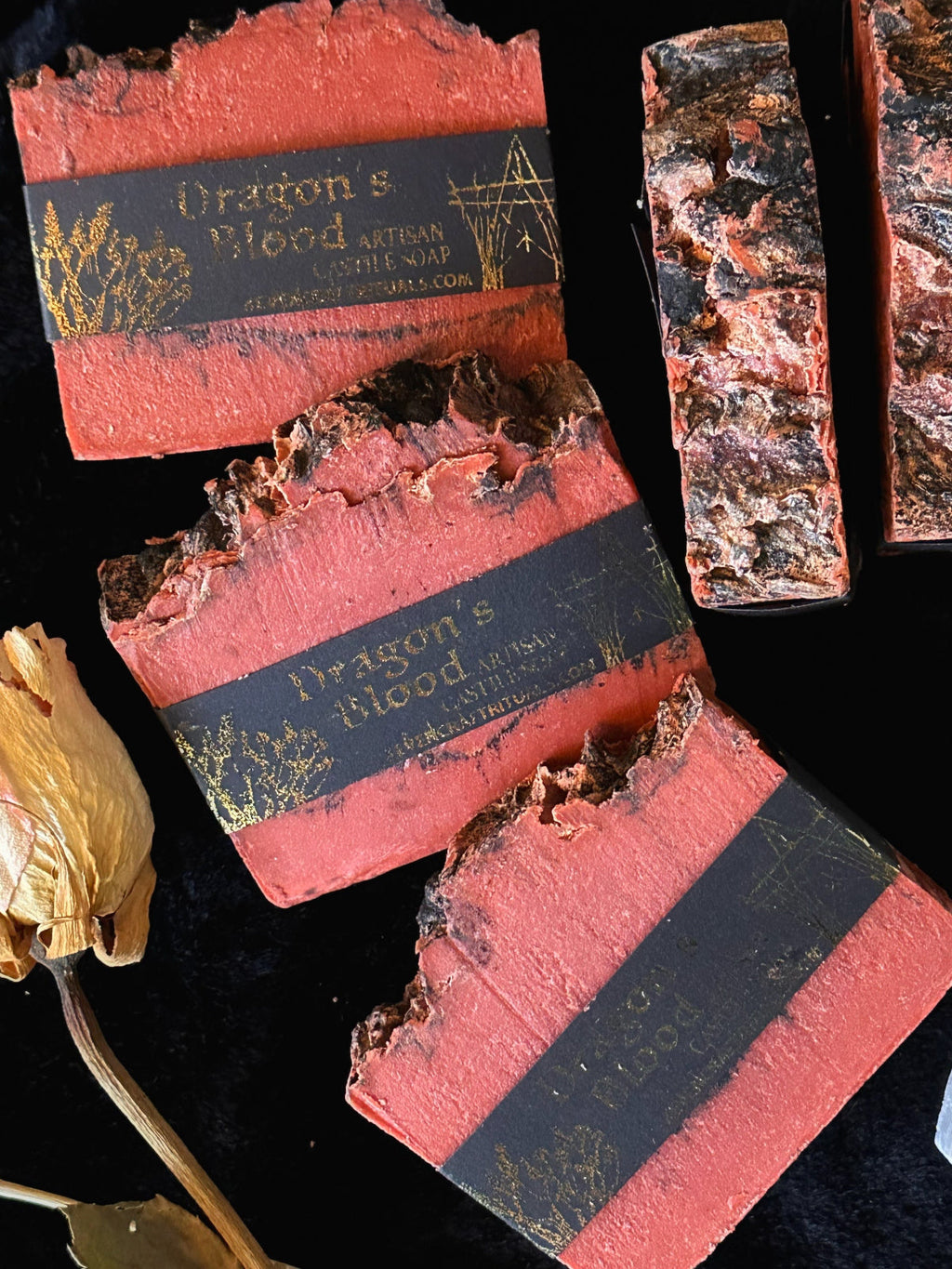 Dragon's Blood - Artisan, Superfatted, Cold- Processed Castile Soap for the Face and Body | Soap | Wiccan Center