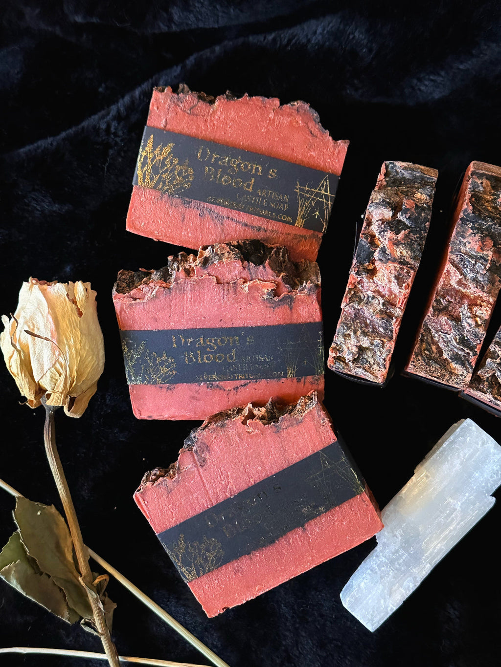 Dragon's Blood - Artisan, Superfatted, Cold- Processed Castile Soap for the Face and Body | Soap | Wiccan Center