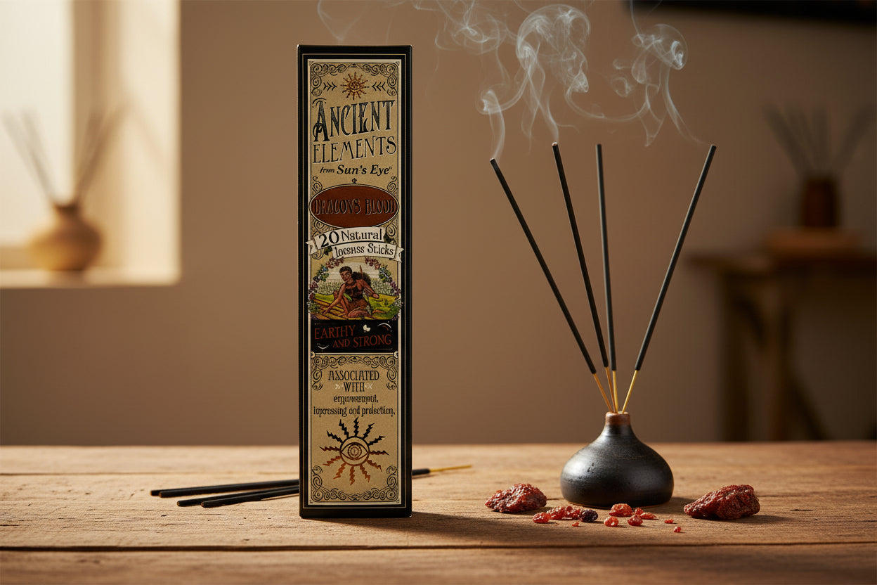 Ancient Elements Dragon’s Blood Incense Sticks | Incense | Wiccan Center