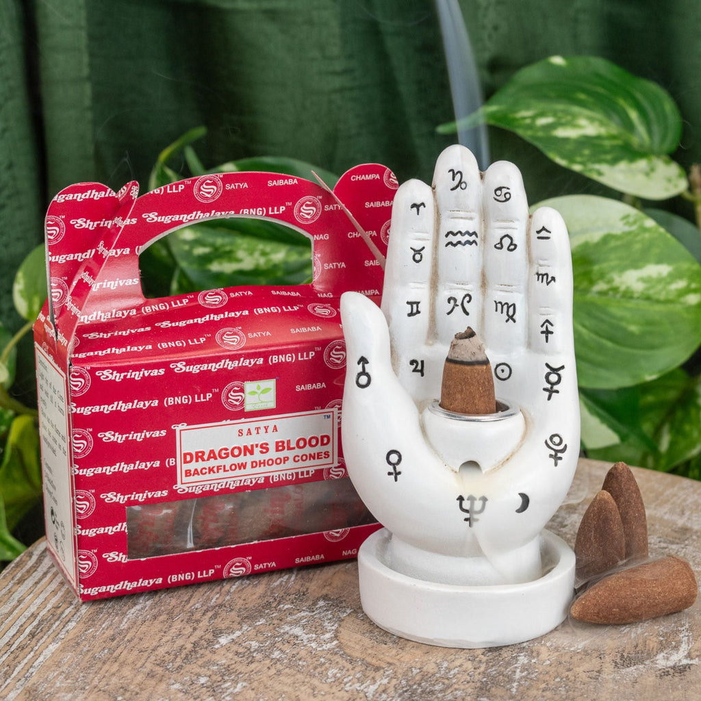 Satya Backflow Incense Cones | | Wiccan Center