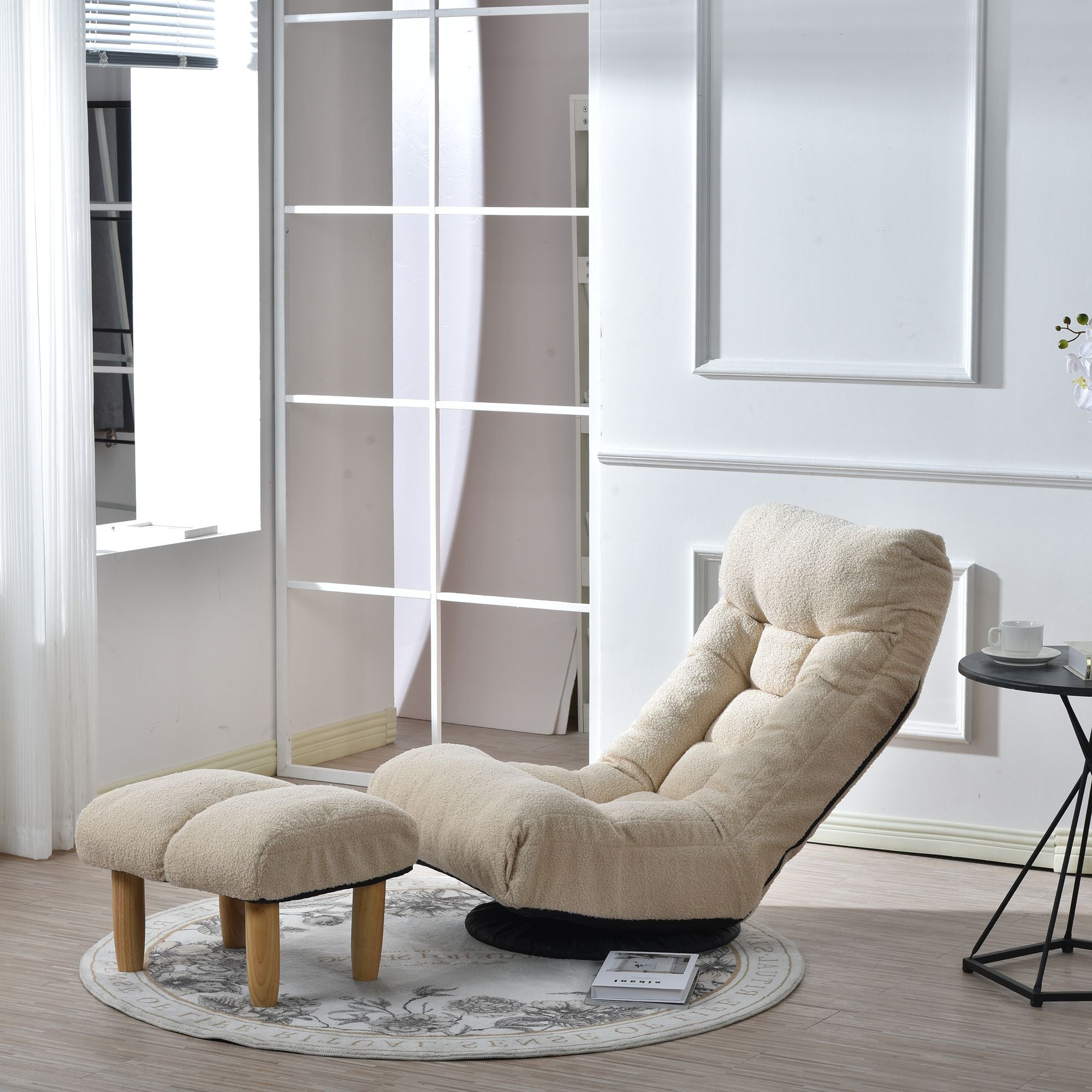 Adjustable Lazy Reclining Tatami Chair for Comfort and Style