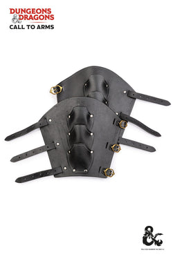 Dungeons & Dragons Fighter Leather Bracers Black | Artikel | Wiccan Center