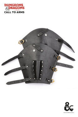 Dungeons & Dragons Rogue Leather Bracers Black | Artikel | Wiccan Center