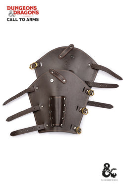 Dungeons & Dragons Rogue Leather Bracers Brown | Artikel | Wiccan Center