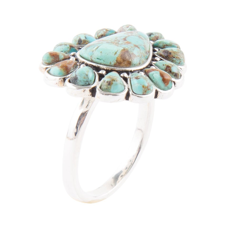 Durango Turquoise Multi-Stone Ring | Rings | Wiccan Center