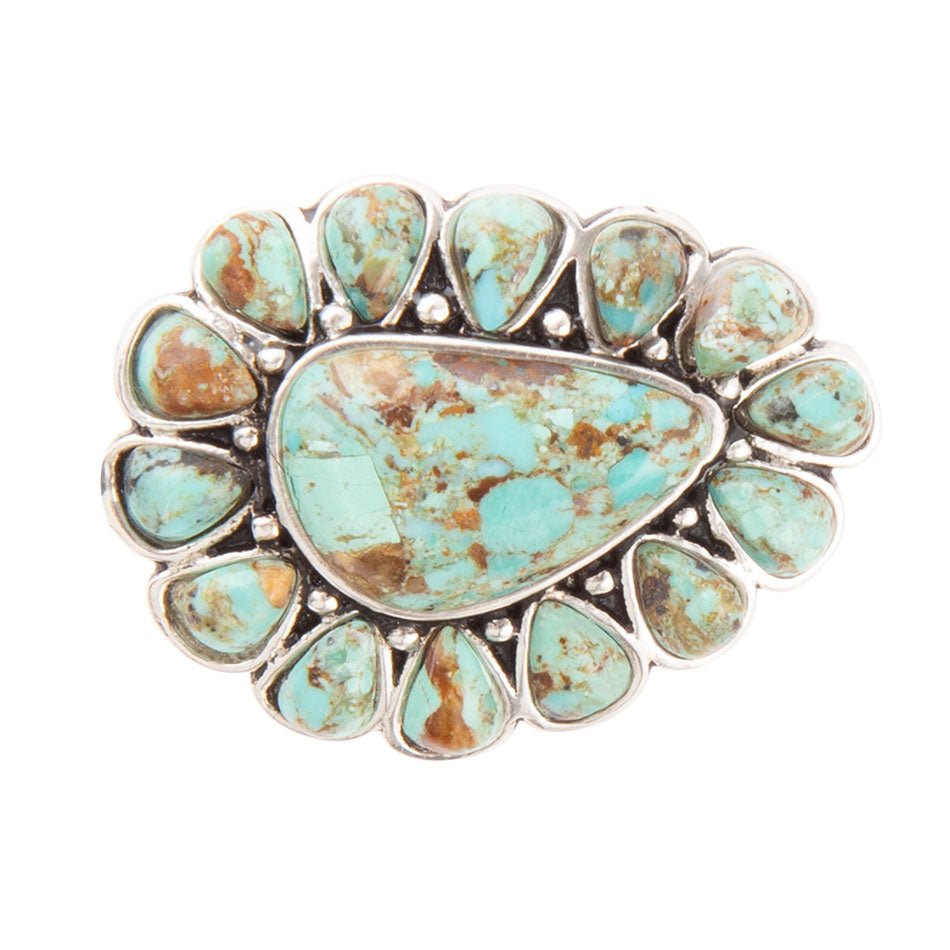 Durango Turquoise Multi-Stone Ring | Rings | Wiccan Center