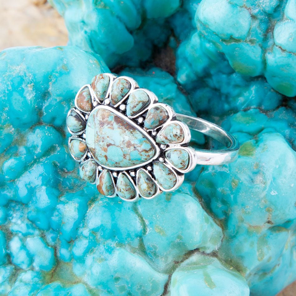 Durango Turquoise Multi-Stone Ring | Rings | Wiccan Center