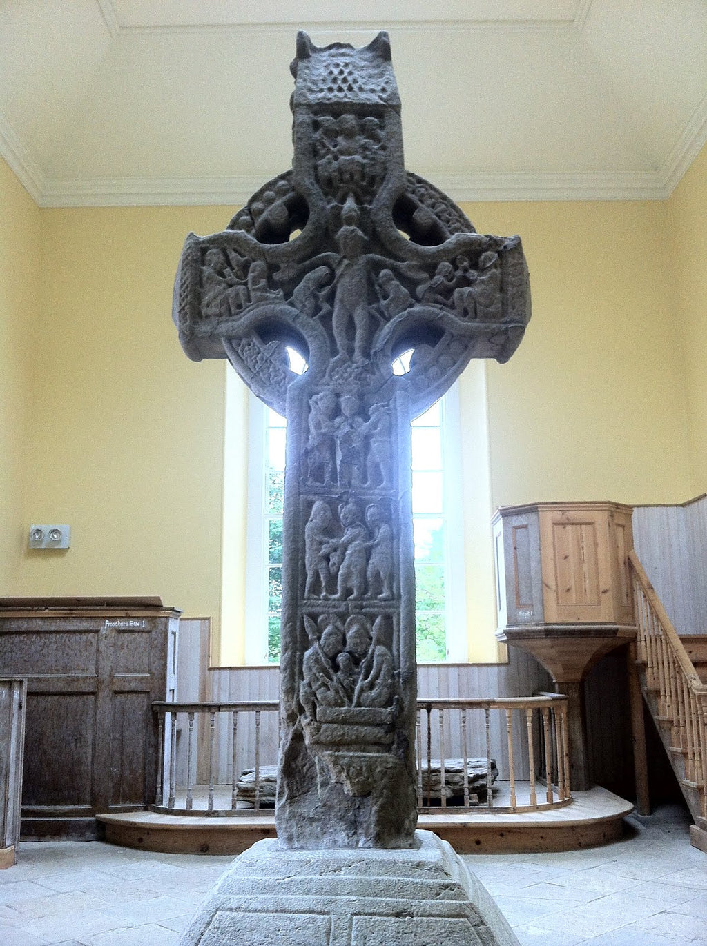 Artisan Irish Durrow Cross Necklace - Handmade in Ireland | Pendant | Wiccan Center