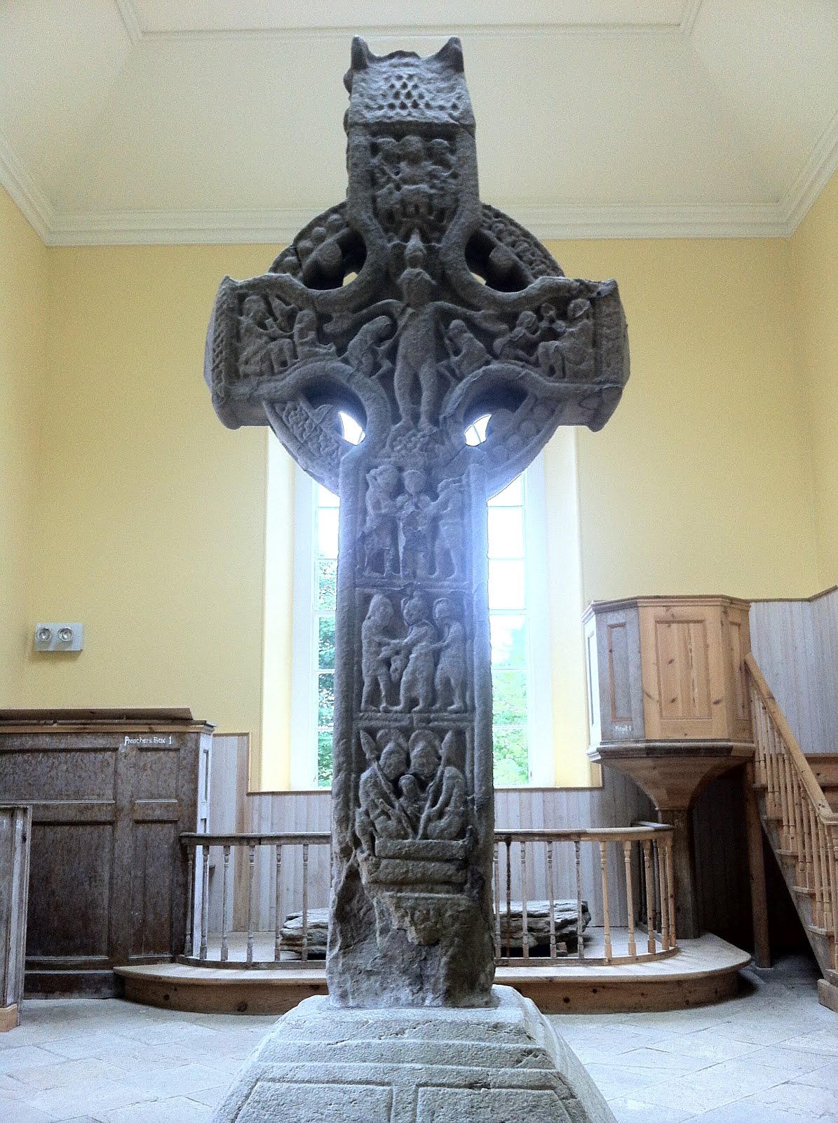 Artisan Irish Durrow Cross Necklace - Handmade in Ireland | Pendant | Wiccan Center