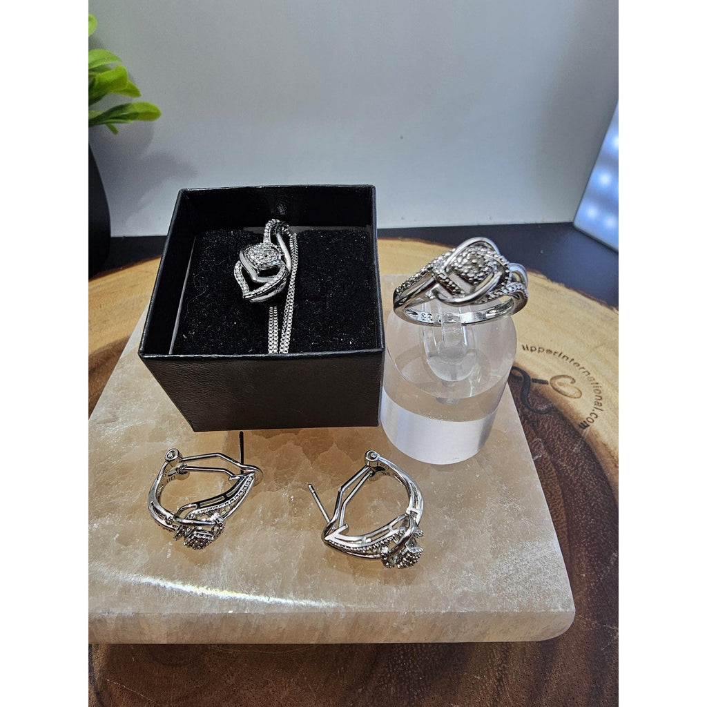 Sterling silver Ring set