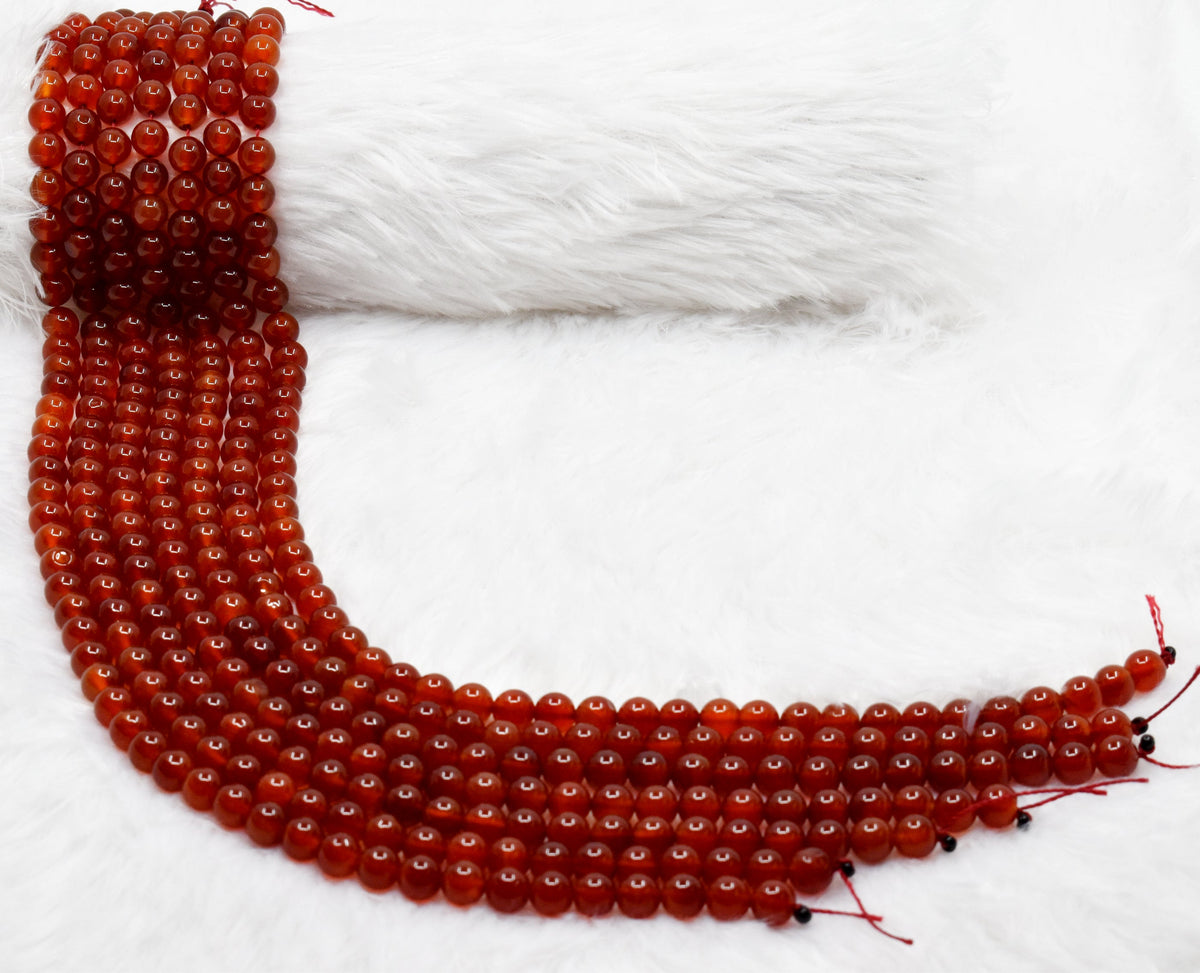 Red Onyx Beads, Natural Round Crystal Beads 4mm to 12mm | | Wiccan Center