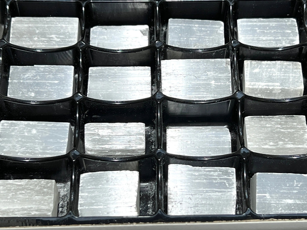 Selenite Rough Raw Crystals (24 Pc) Assorted Box Flat Bulk Wholesale | Home & Living > Home Decor > Home Accents > Rocks & Geodes | Wiccan Center