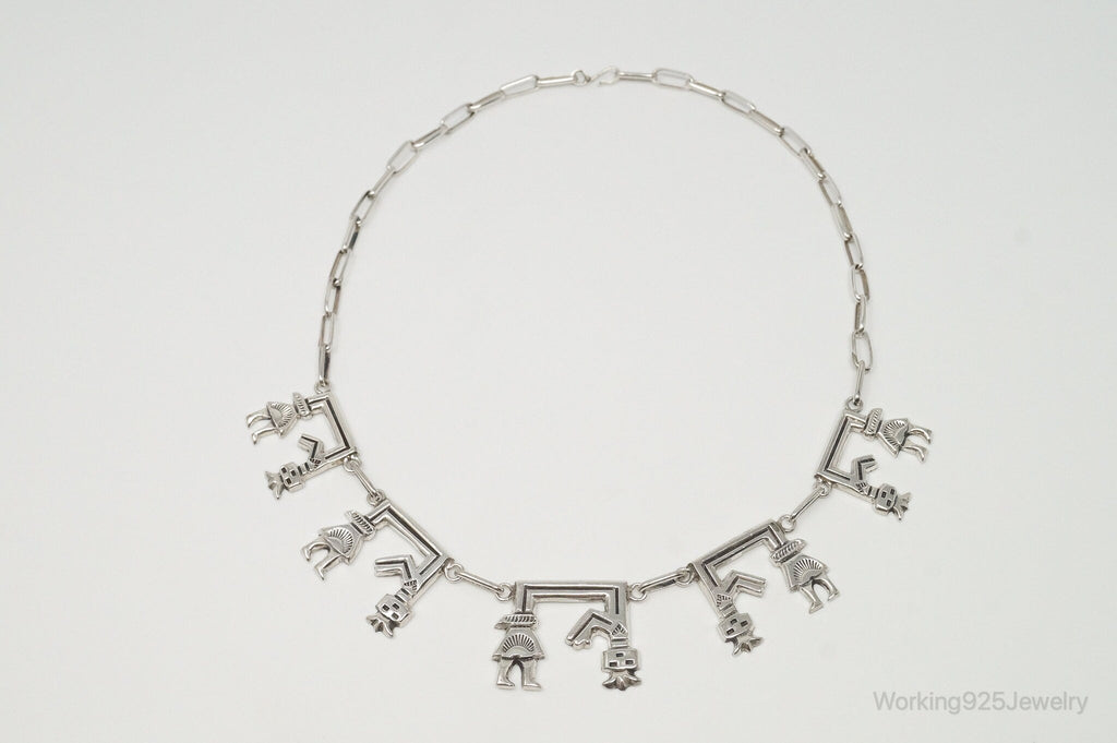 Vintage Native America Unsigned Sterling Silver Necklace | Jewelry > Necklaces > Pendants | Wiccan Center