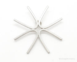 Large Vintage Modernist Sterling Silver Pendant | Jewelry > Necklaces > Pendants | Wiccan Center