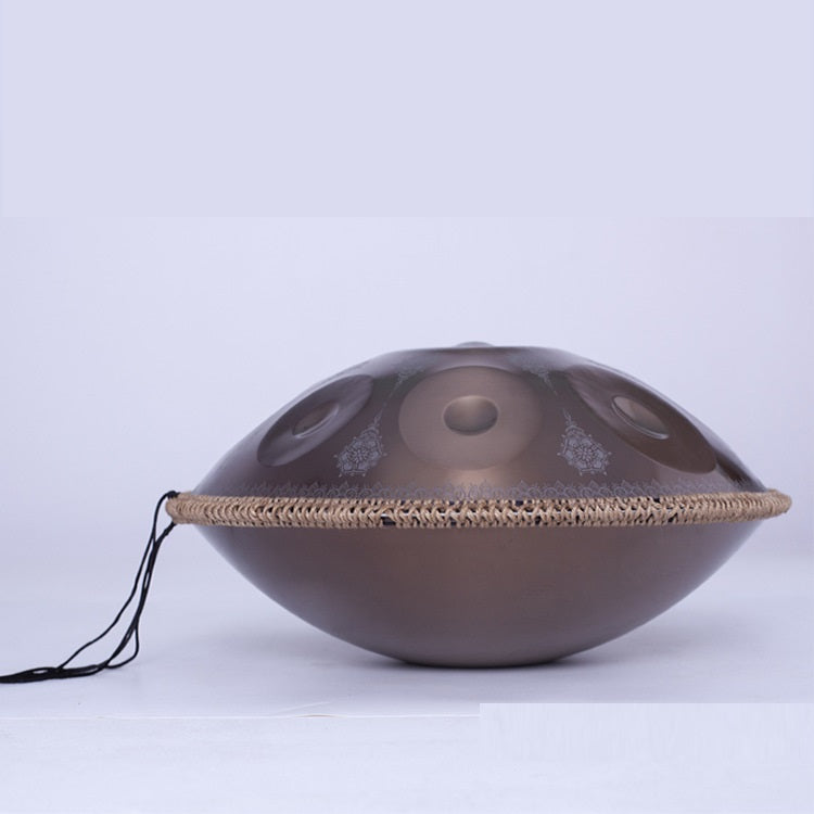 Mandala Engraved Hand Disc Drum