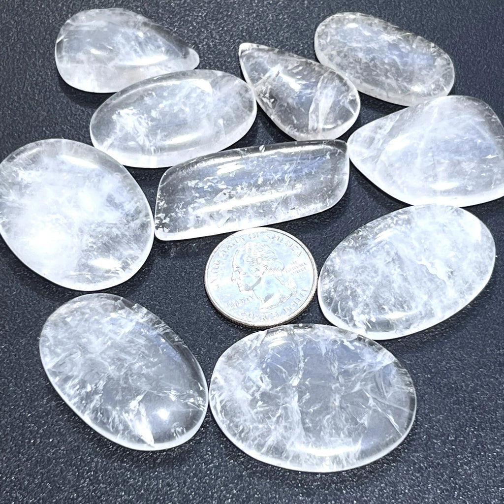 Clear Quartz Crystal Cabochons Wholesale | Craft Supplies & Tools > Beads, Gems & Cabochons > Cabochons | Wiccan Center