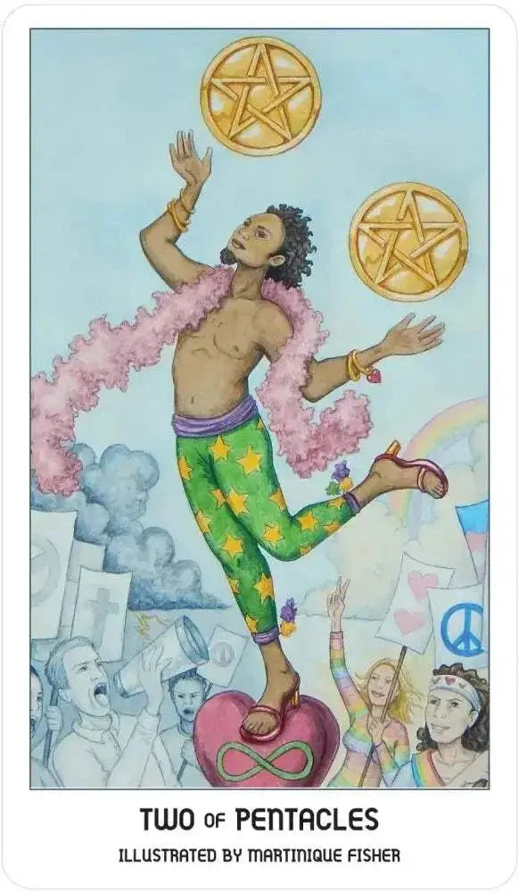 Pride Tarot Deck - A Collaborative Deck | Sacred Book Store | Wiccan Center