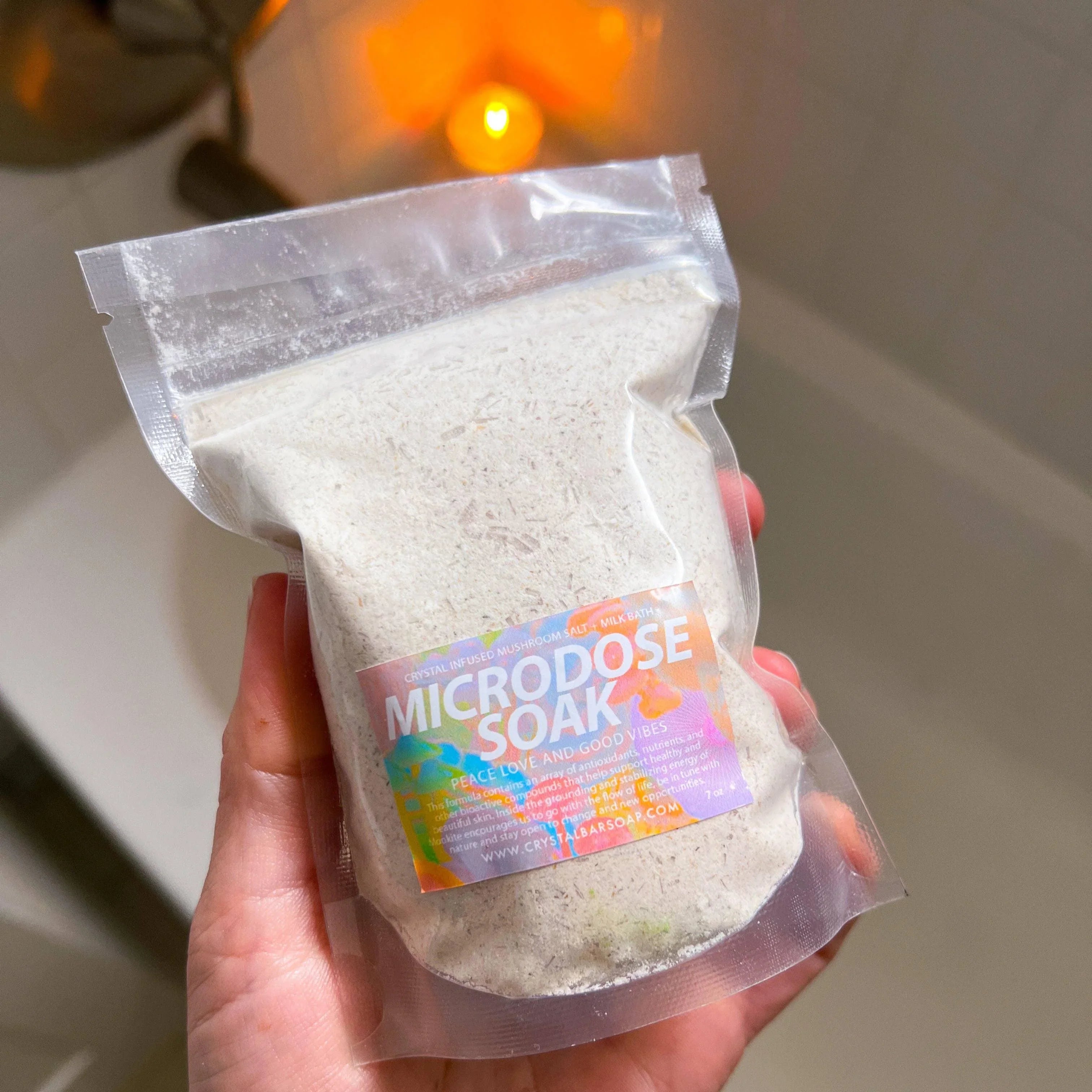 Microdose Mushroom Milk Bath Soak