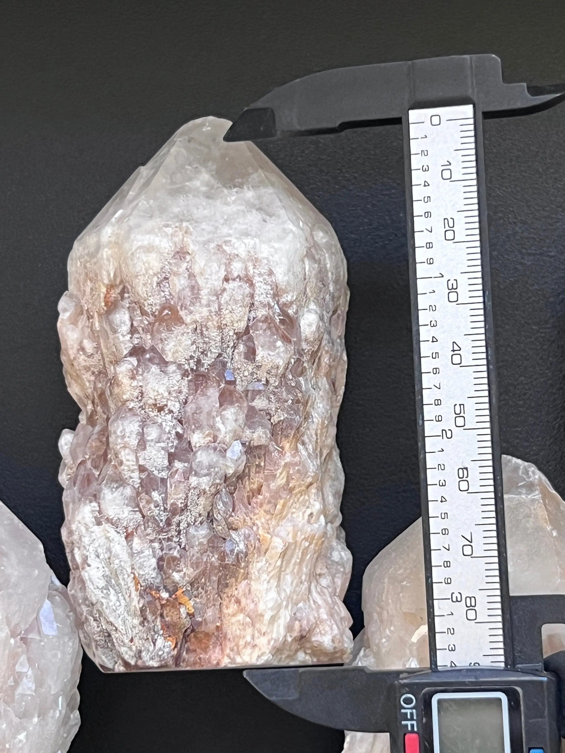 Candle Quartz Standing Crystal Point Towers ( S / M / L ) Rough Raw Carving | Home & Living > Home Decor > Home Accents > Rocks & Geodes | Wiccan Center