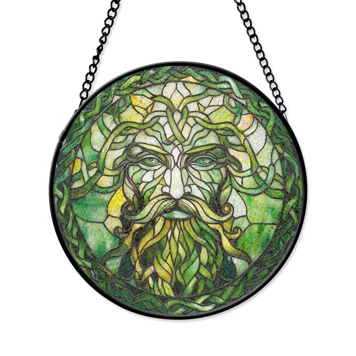 Green Man Suncatcher | Gifts | Wiccan Center