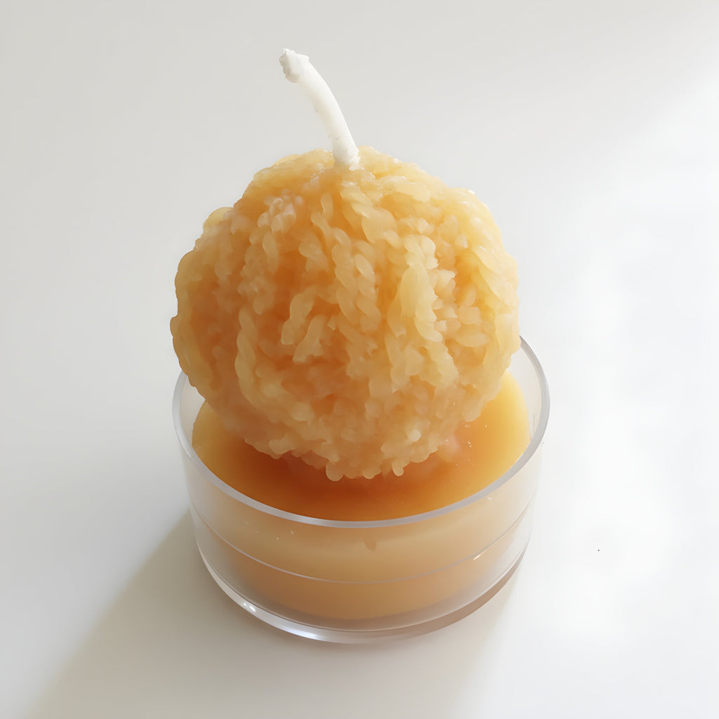Yarn Ball Beeswax Tealight Candles | Candles | Wiccan Center