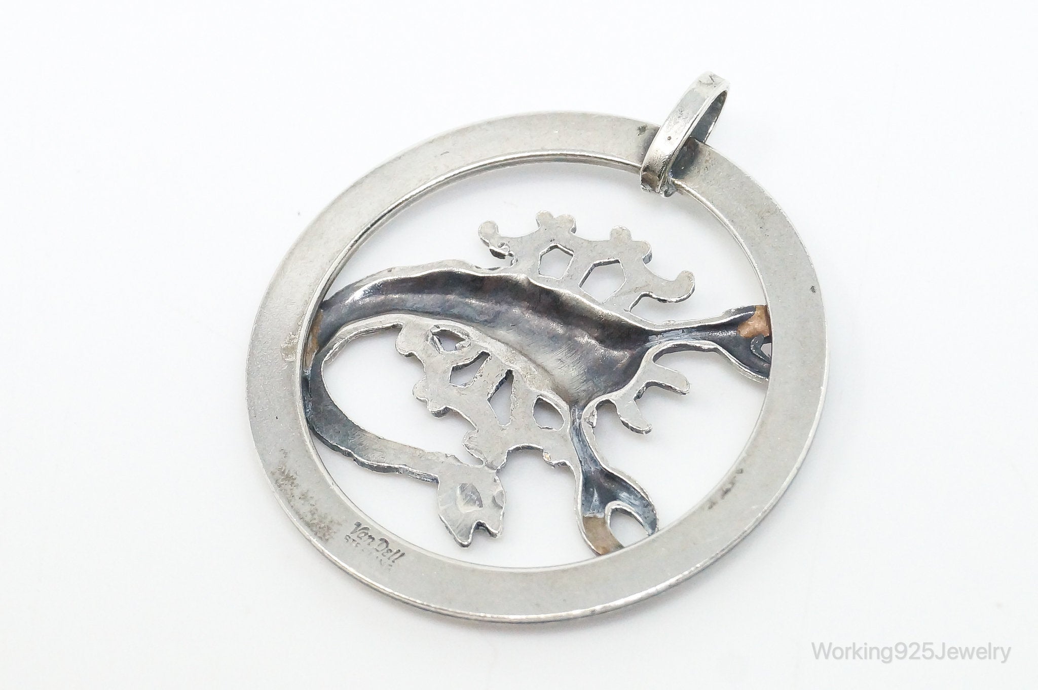 Vintage Designer Van Dell Scorpion Scorpio Sterling Silver Pendant | Jewelry > Necklaces > Pendants | Wiccan Center