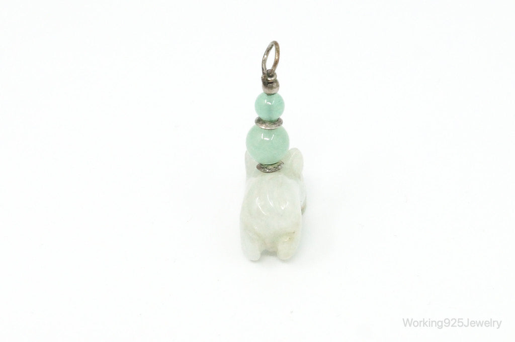 Vintage Carved Pig Jade Pendant | Jewelry > Necklaces > Pendants | Wiccan Center