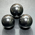 Shungite Sphere (1.5 Inch) Polished Karelian Russian Mineralized Carbon | Home & Living > Home Decor > Home Accents > Rocks & Geodes | Wiccan Center