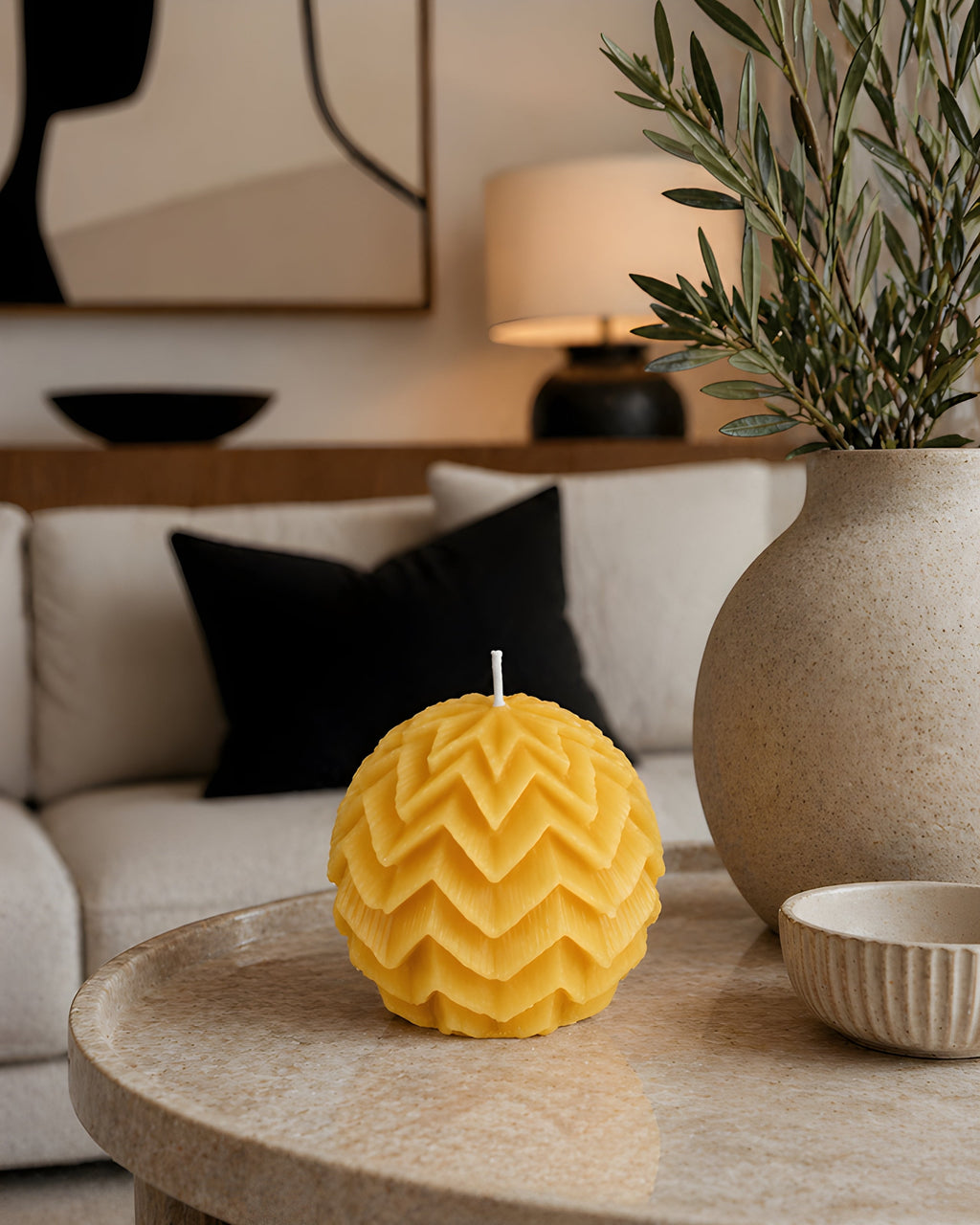 Fairy Ball Beeswax Candle | Candles | Wiccan Center